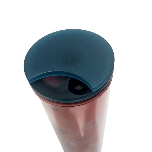 Starbucks 2023 Valentine's Red Confetti Floral Cold Swivel Top Tumbler 16OZ New - Picture 5 of 6